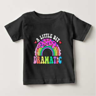 Camiseta Para Bebê Citações engraçadas um pouco dramáticas, Donuts fo