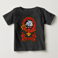 Clan Galbraith Baby T-shirts com Clan Crest