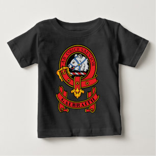 Camiseta Para Bebê Clan Galbraith Baby T-shirts com Clan Crest