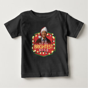 Camiseta Para Bebê Clark Griswold   Não a lâmpada mais brilhante