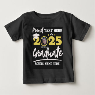 Camiseta Para Bebê Classe Personalizada de Graduação da Família Orgul