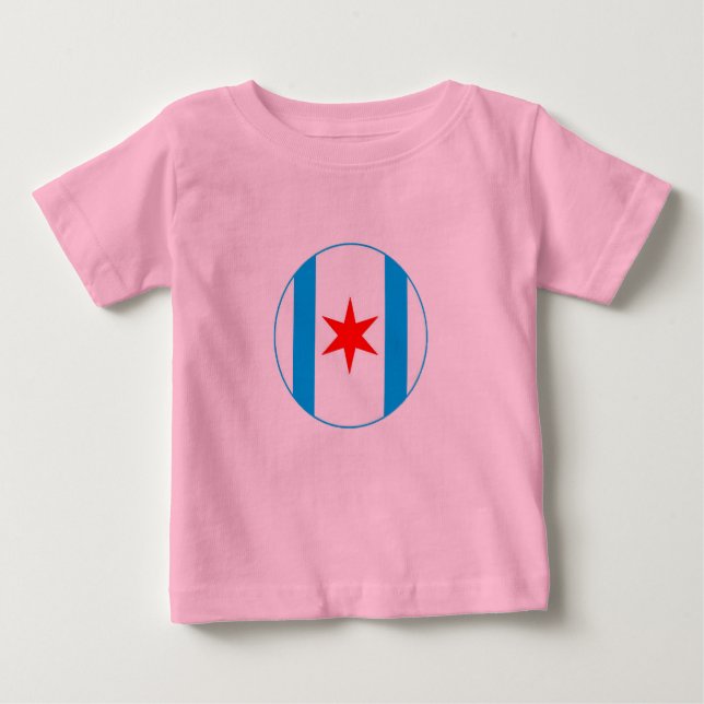 Camiseta Para Bebê Classic Shield Baby Jersey Jumper (Frente)