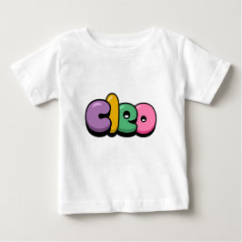 Camiseta Para Bebê Cleo