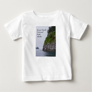 Camiseta Para Bebê Cliff No Kenai Painterly