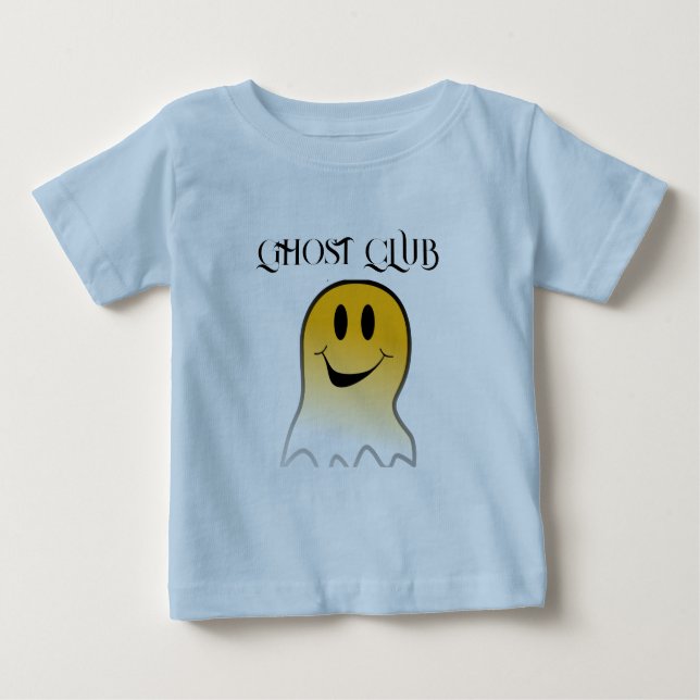 CAMISETA PARA BEBÊ CLUBE FANTASMA FINE JERSEY (Frente)