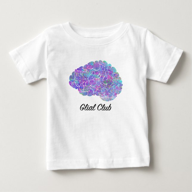 Camiseta Para Bebê Clube Glial (Frente)