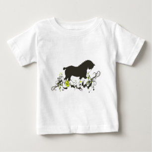 Camiseta Para Bebê Clydesdale
