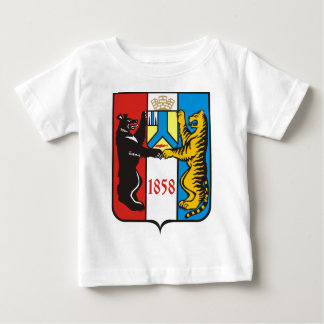 Camiseta Para Bebê Coat_of_Arms_of_Khabarovsk