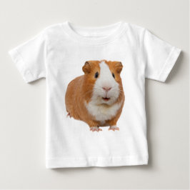 Camiseta Para Bebê cobaia vermelha