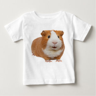 Camiseta Para Bebê cobaia vermelha