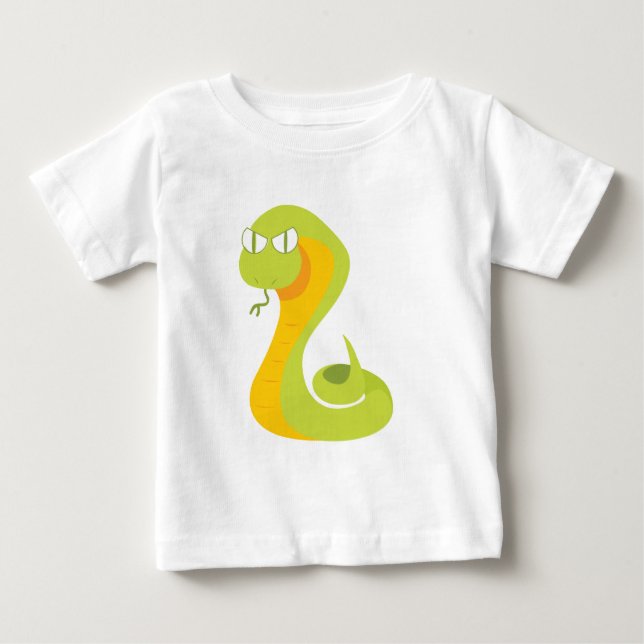 Camiseta Para Bebê Cobra (Frente)