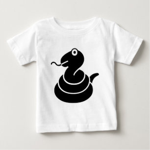 Camiseta Para Bebê Cobra