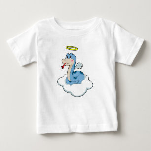 Camiseta Para Bebê Cobra Cloud Angel