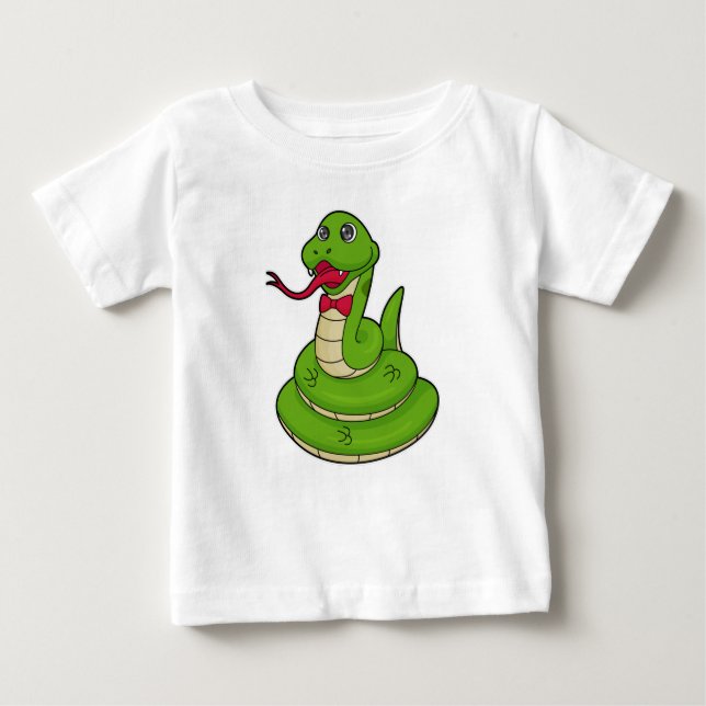 Camiseta Para Bebê Cobra com Arco (Frente)