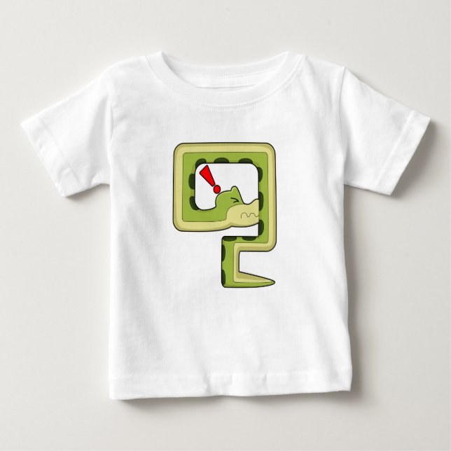 Camiseta Para Bebê Cobra Game (Frente)