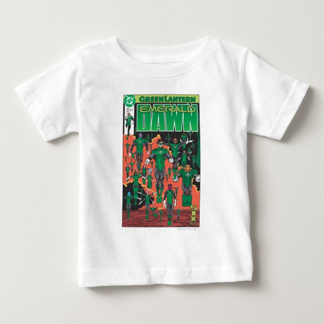Camiseta Para Bebê Cobrir Emerald Dawn (Frente)