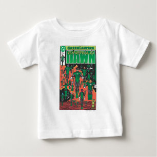 Camiseta Para Bebê Cobrir esmeralda do alvorecer