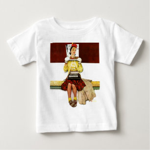 Camiseta Para Bebê Cobrir Girl