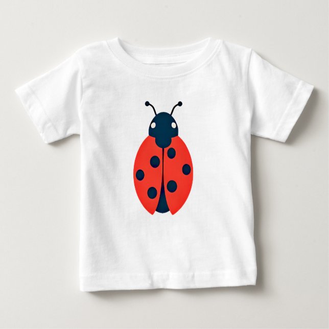 Camiseta Para Bebê Coccinelle, T-shirt en jersey fin pour bébés  (Frente)
