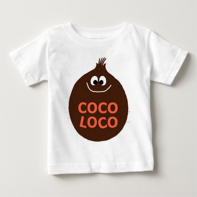 CAMISETA PARA BEBÊ COCO LOCO-2 (Frente)