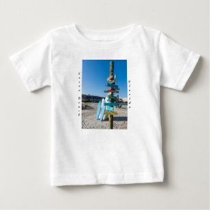 Camiseta Para Bebê Cocoa Beach Tiki Totem
