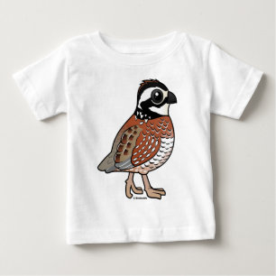Camiseta Para Bebê Codorniz do norte