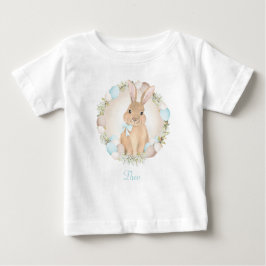 Camiseta Para Bebê Coelhinho Bonito páscoa, Bebê Personalizado