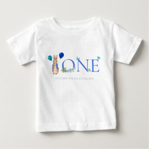 Camiseta Para Bebê Coelhinho clássico primeiro aniversário