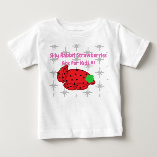 CAMISETA PARA BEBÊ COELHO BOBO (Frente)