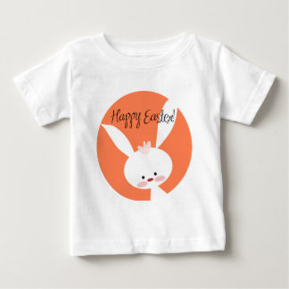 Camiseta Para Bebê Coelho da Páscoa