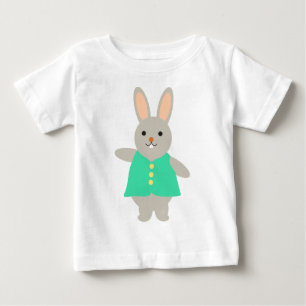 Camiseta Para Bebê Coelho de Gloria