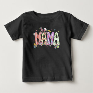 Camiseta Para Bebê Coelho Mamãe Páscoa, Correspondência de Páscoa