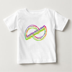 Camiseta Para Bebê Cogito, ergo sum Cote Latino