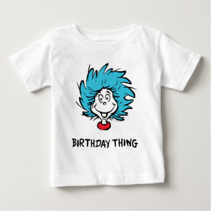 Camiseta Para Bebê Coisa Um Dois - Coisa De Aniversário