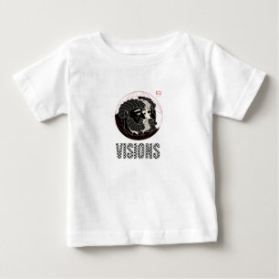 Camiseta Para Bebê coisas de visão bebê