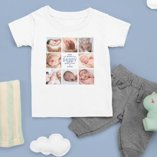 Camiseta Para Bebê Colagem de Fotografias de 1rua Baby T-Shirt