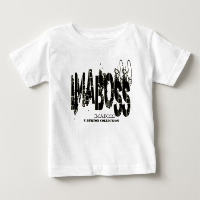 Camiseta Para Bebê Coleção Baby Boss  (Frente)