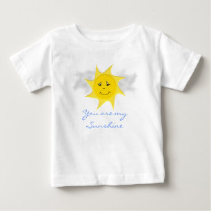 Camiseta Para Bebê Coleção da luz do sol