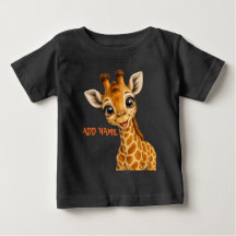 Coleção de Bebê Animal Ativo Fofo Girafa