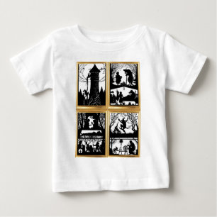 Camiseta Para Bebê Coleção de Leite T-Shirt Bebê