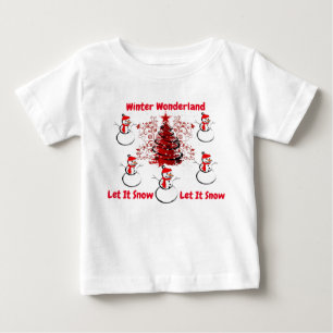 CAMISETA PARA BEBÊ COLEÇÃO DE NATAL DE SUZANNE ELIZABETH