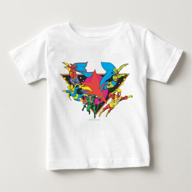 Camiseta Para Bebê Coleção Super Powers™ 16 (Frente)