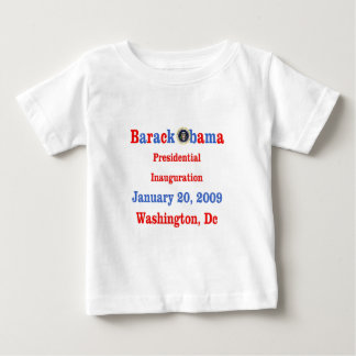 Camiseta Para Bebê Coletores da lembrança da inauguração de Obama