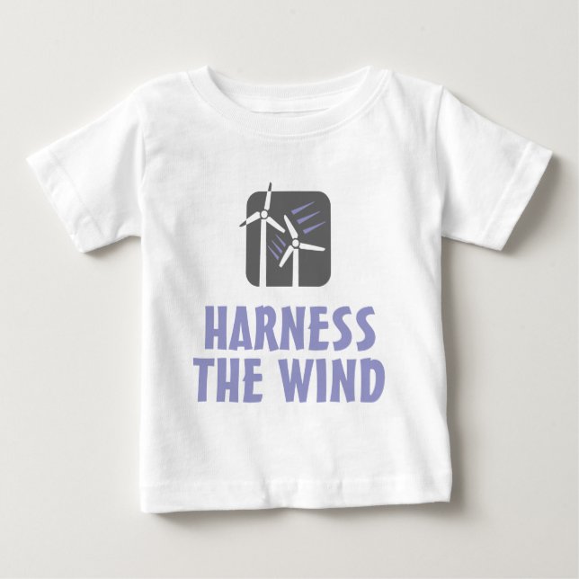 Camiseta Para Bebê Colheita do Vento (3) (Frente)