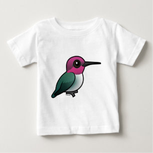 Camiseta Para Bebê Colibri da abelha de Birdorable