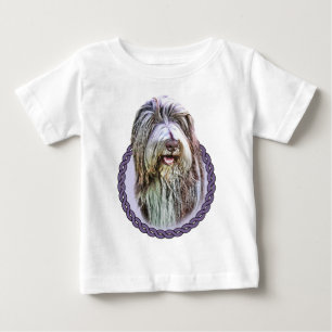 Camiseta Para Bebê Collie farpado 001