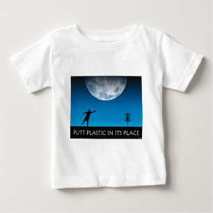 Camiseta Para Bebê Colocar Plástico No Seu Lugar