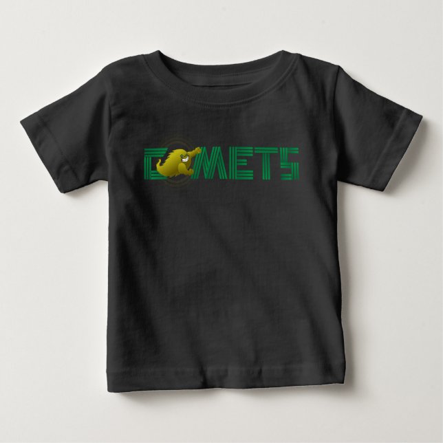 Camiseta Para Bebê Coloma Comets #3 (Frente)