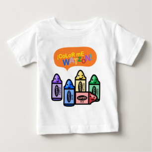 Camiseta Para Bebê Colora-me © de Watzón