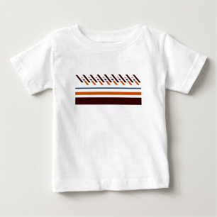 Camiseta Para Bebê Coloração de Verão